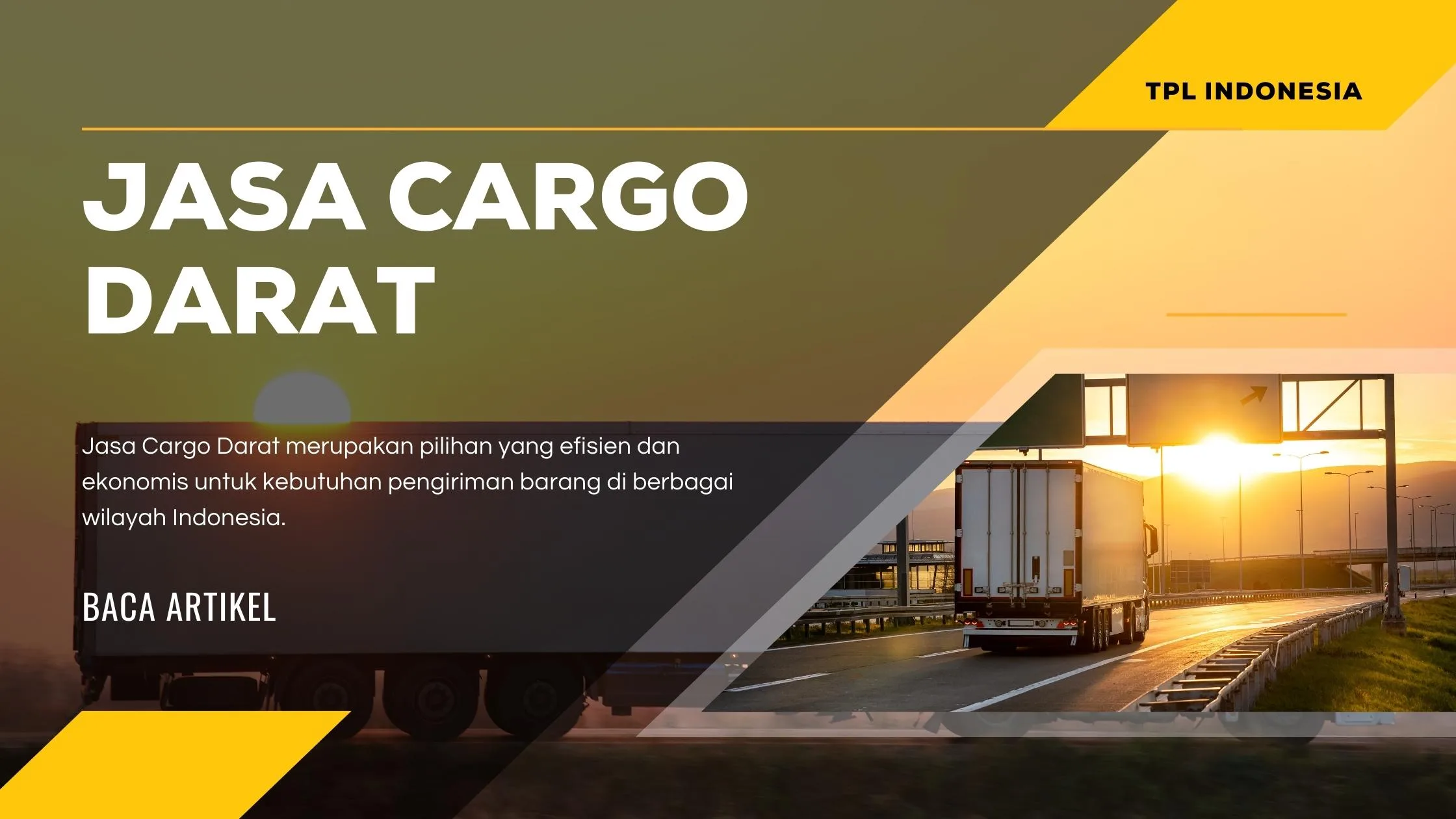 jasa cargo darat