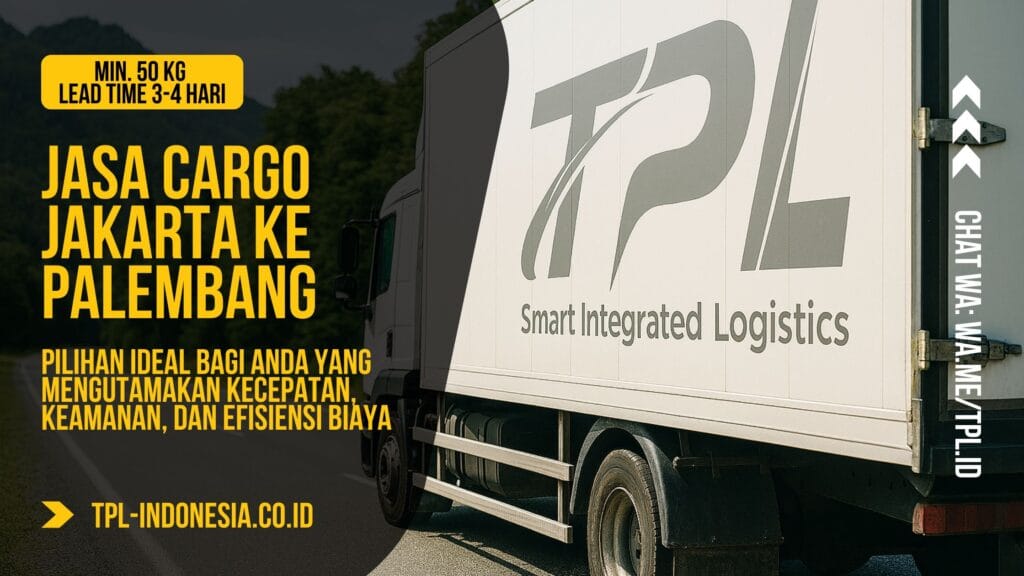jasa cargo jakarta ke palembang